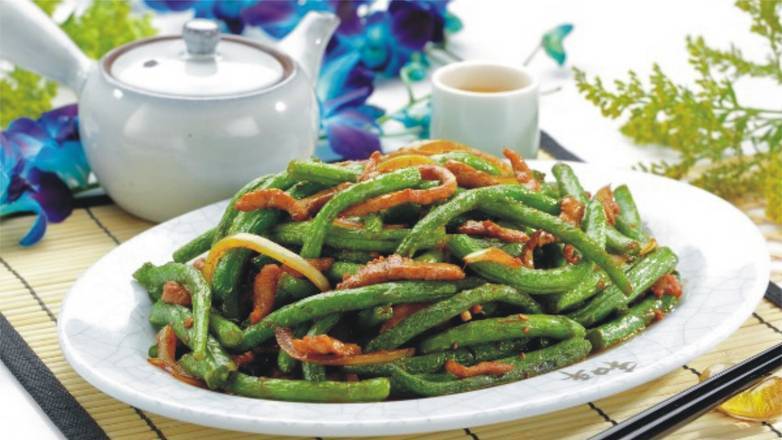 干煸四季豆 Sichuan String Beans